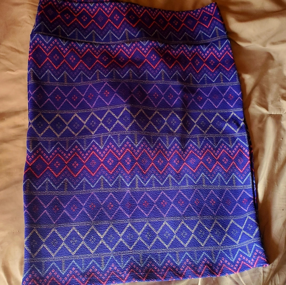 LuLaRoe Cassie Pencil Skirt, Size 2x